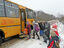 Школьники из Китежа самостоятельно добирались до удалённой от микрорайона школы