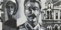 На Революционной улице можно встретить Сталина