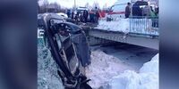 Автобус с туристами из Самары упал с моста в Приэльбрусье