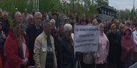 В Рощинском прошёл митинг против «коммунальной катастрофы» и невменяемости властей