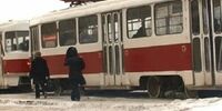 КаМАЗ разорвал трамвайное сообщение между 15 микрорайоном и Барбошиной поляной