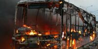 Пассажирский автобус из Самары сгорел на пути в Чебоксары