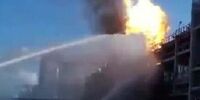 В Тольятти весь день боролись с крупным пожаром на «КуйбышевАзоте»
