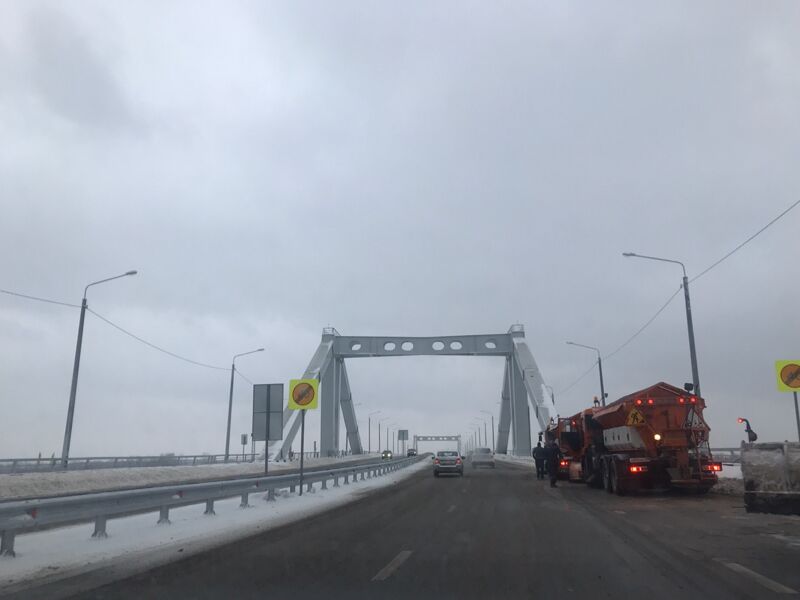 Фрунзенский мост заработал 