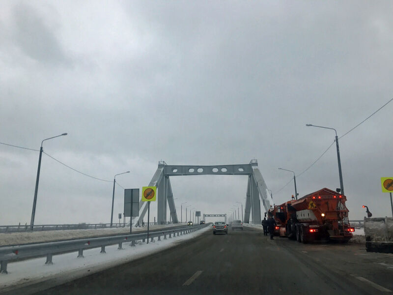 Фрунзенский мост достроили