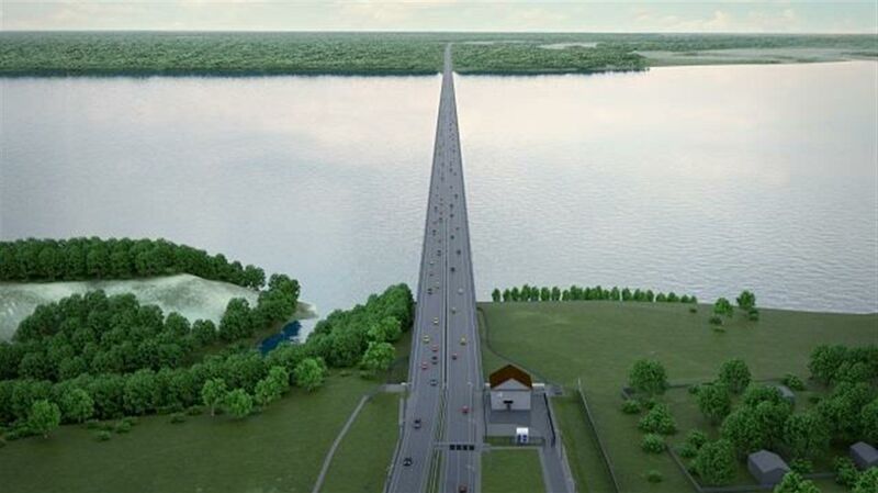 Минтранс объяснил проблему со строительством Климовского моста