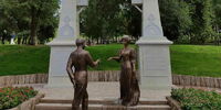 В Самаре открыли памятник вальсу «На сопках Манчжурии»