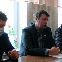 Встреча с избирателями в помещении на ул. Советской. Фото: Игорь Богатинов