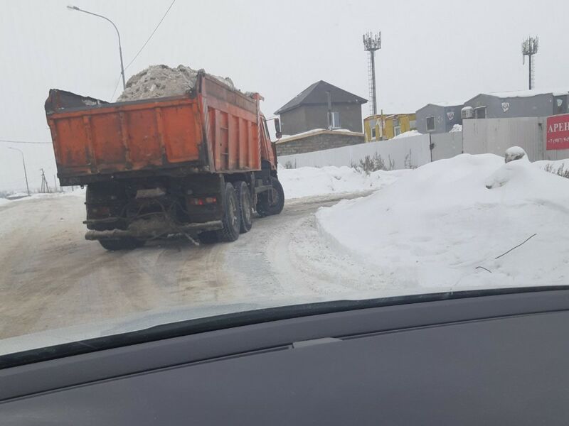 Жители Самарской области пожаловались на нарушения при вывозе снега