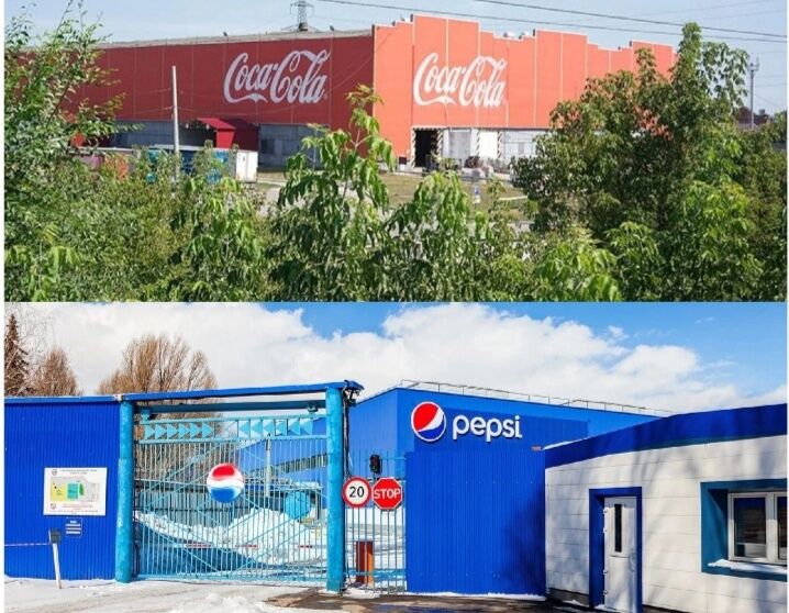 Coca-Cola прекратит работу в России, а PepsiCo - продажу напитков