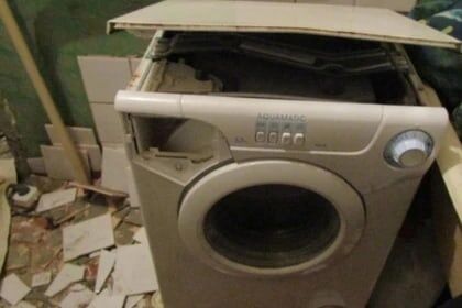 В Самаре в квартире в поселке Мехзавод взорвалась стиральная машина