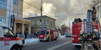 В Самаре горит дом на ул. Некрасовской
