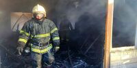 В Кинеле пожар на рынке тушили 12 часов