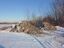 В Самарской области озеро Рубежное превратилось в снежный полигон