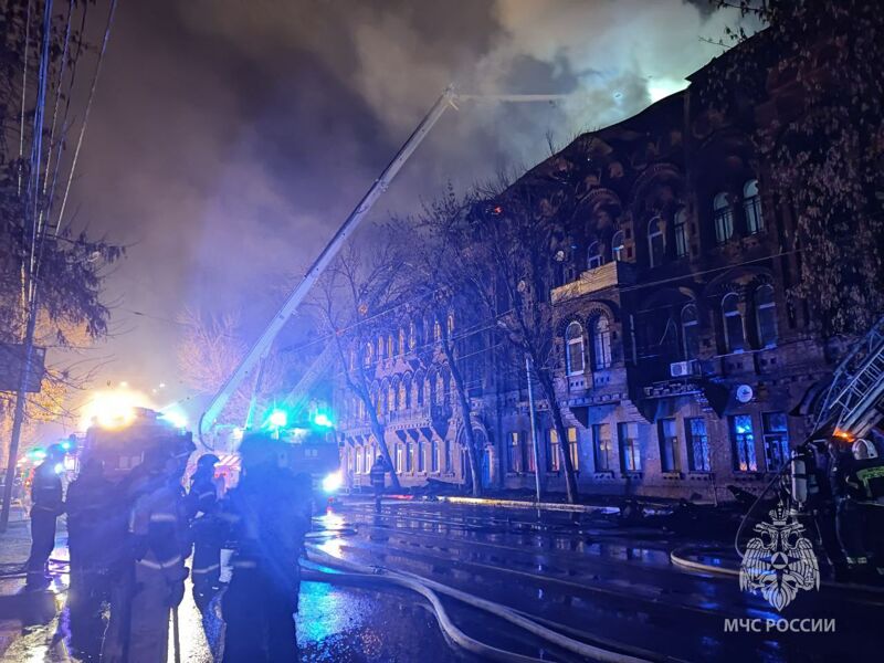 В Самаре снова горел дом Челышева