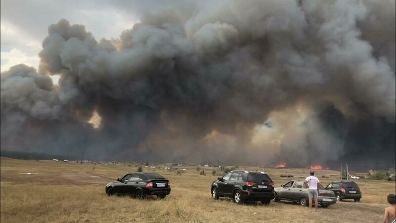 В Борском районе высокая опасность пожаров из-за бездействия местных чиновников