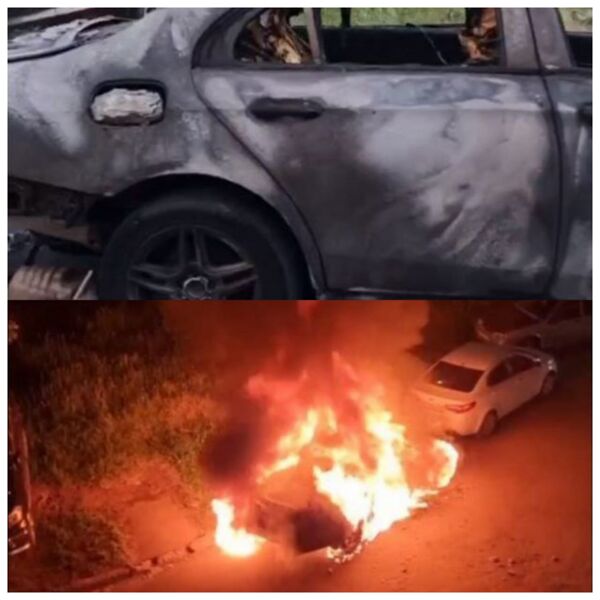 В Самарской области сожгли автомобиль организатора движения «Чапаевск, Мы Вместе!»