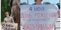 Самарцы вышли на акцию «Ты не один» в день рождения Алексея Навального