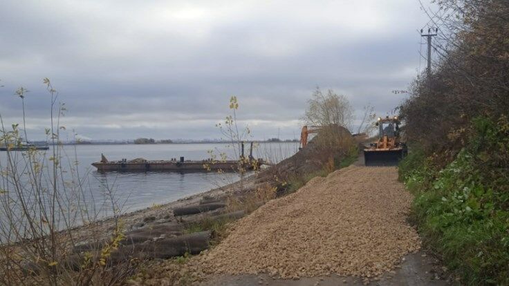 В Самарской области обследовали берегоукрепительные сооружения Куйбышевского и Саратовского водохранилищ