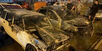 Под Самарой ночью горело четыре автомобиля