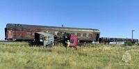 Поезд сошел с рельсов в Большечерниговском районе Самарской области