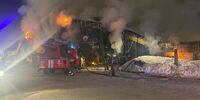 В Тольятти два человека пострадали в результате крупного пожара в гостиничном комплексе