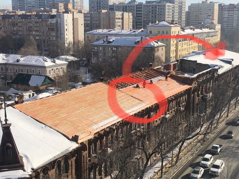 При реставрации дома Челышева утрачен важный архитектурный элемент?