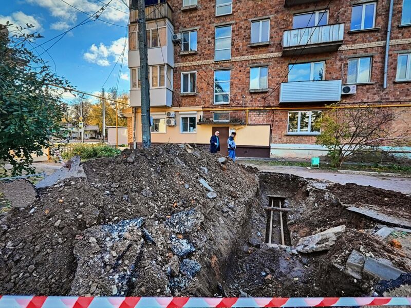 В Отрадном не выдержали дряхлые сети