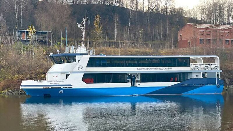 В Самарскую область прибыло новое пассажирское судно