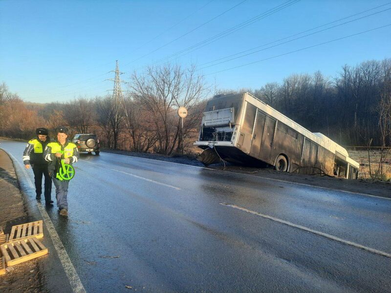 В Красноглинском районе есть пострадавшие в ДТП с автобусом №1