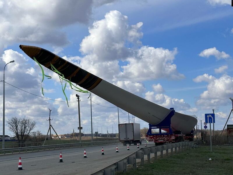 Для строительства ветроэлектростанции в Красноармейском районе нашли нового поставщика