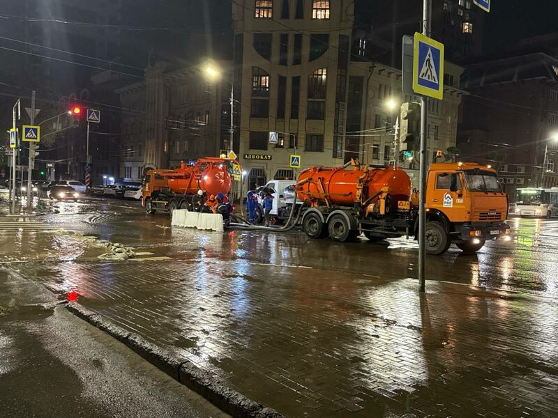 «Подземные черви» добрались до улицы Самарской