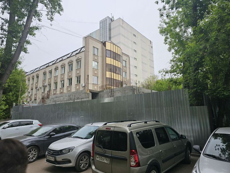 В Самаре возводят очередную высотку в густонаселённом Октябрьском районе