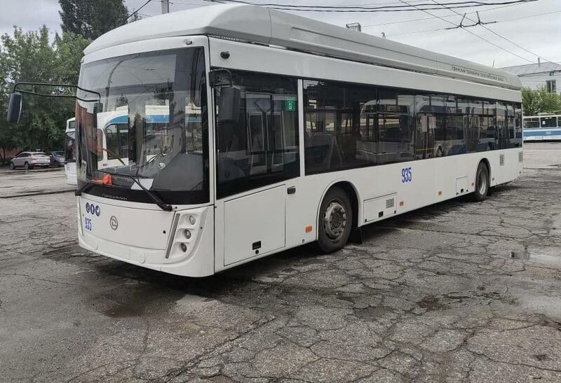 Работа электробуса приостановлена на месяц