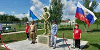 В Большеглушицком районе открыли сразу два памятника участникам СВО