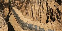 Трубопровод, подающий воду в Просвет, никогда капитально не ремонтировался