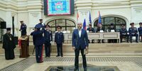 Вячеслава Федорищева приняли в казаки
